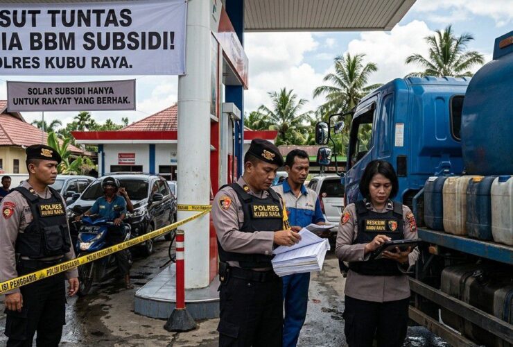 Polres Kubu Raya Dalami Dugaan Penyelewengan Solar Nelayan
