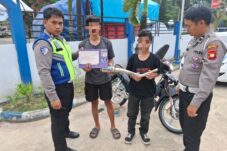Polres Bengkayang Gencar Razia Knalpot Brong