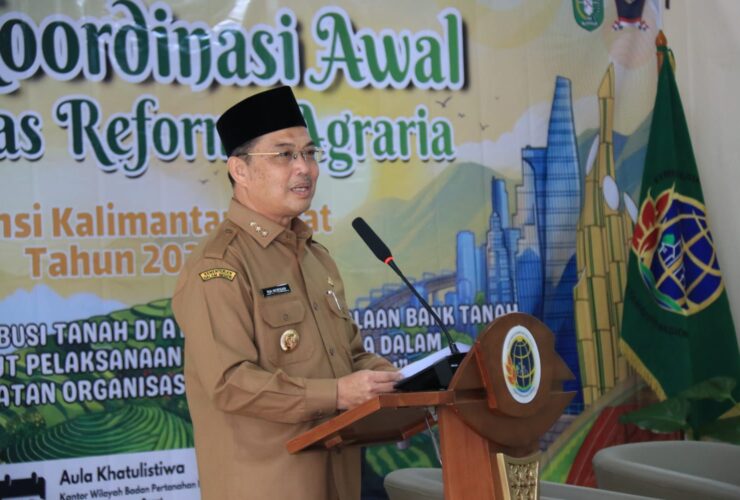 Gubernur Ria Norsan Tekankan Hak Atas Tanah Harus Berpihak pada Rakyat