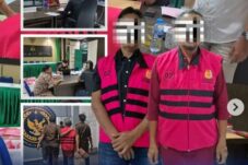 Dua Tersangka Korupsi Proyek Jalan Lambau Resmi Ditahan Kejari Bengkayang