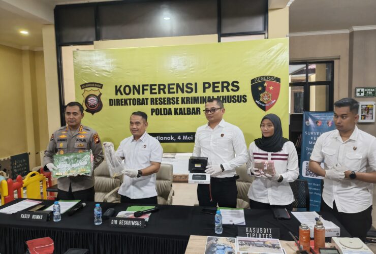Polda Kalbar Bongkar 42 Kasus PETI dan Migas, Puluhan Tersangka Diamankan