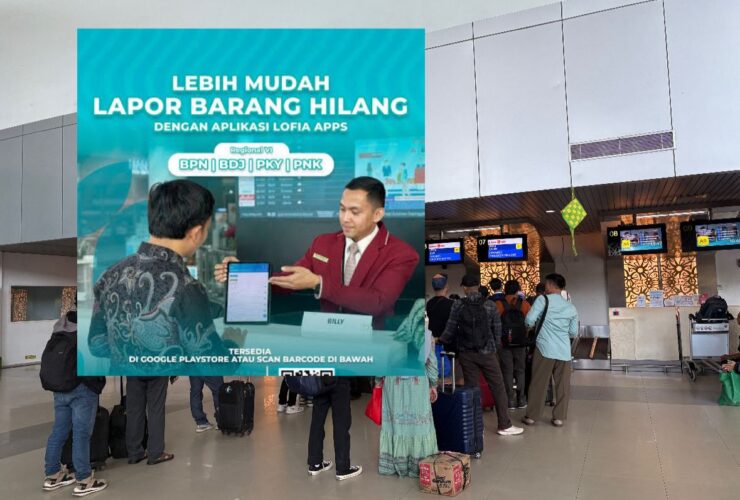 Ketinggalan Barang di Bandara Supadio, Penumpang Kini Bisa Lapor Lewat Aplikasi LOFIA