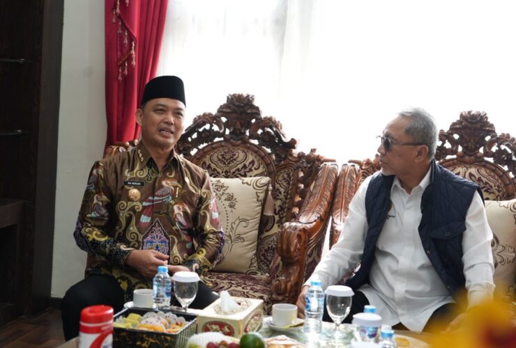Sambut Menko Pangan, Ria Norsan Dorong Penguatan Ketahanan Pangan di Kalbar