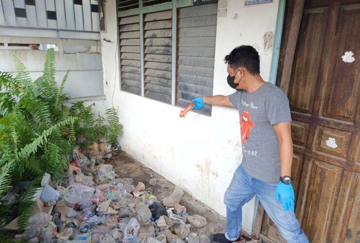 Warga Parit Baru Dihebohkan dengan Temuan Mayat di Rumah Kosong