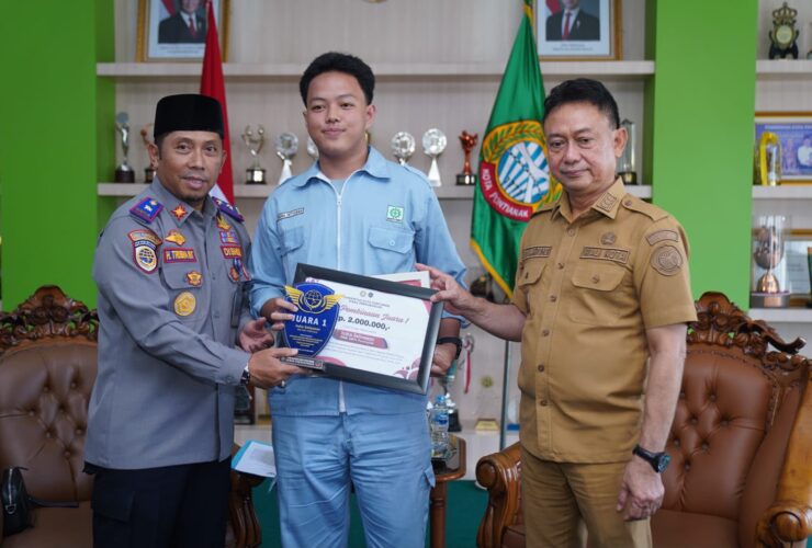 Wali Kota Pontianak Harap Pelajar Pelopor Jadi Agen Perubahan Keselamatan Lalu Lintas