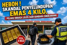Dugaan Penyelundupan Empat Kilogram Emas, Pelaku Melenggang Bebas di Bandara Singkawang
