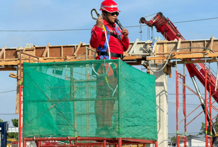 WIKA Perketat Standar Keselamatan di Proyek Sekolah Rakyat Kalbar, Pekerja Wajib Safety Check Dua Kali Sehari