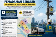 PLN Lakukan Pemadaman Bergilir di Pontianak, Ini Daftar Wilayah Terdampak