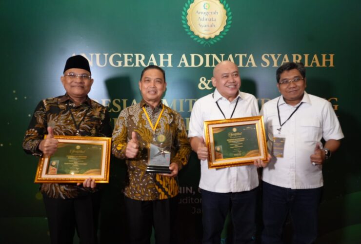 Kalbar Cetak Prestasi Nasional, Raih Tiga Penghargaan Anugerah Adinata Syariah 2026