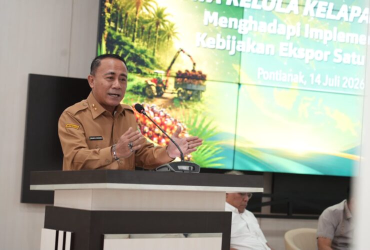Krisantus Minta Perusahaan Sawit Taat Aturan dan Dukung Kebijakan Ekspor Satu Pintu