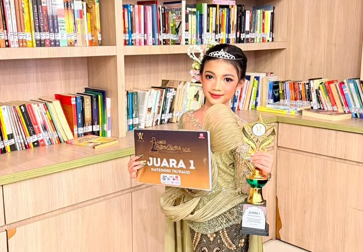Siswi Kelas 1 SD Asal Kalbar Raih Penghargaan Anugerah Anak Indonesia 2026