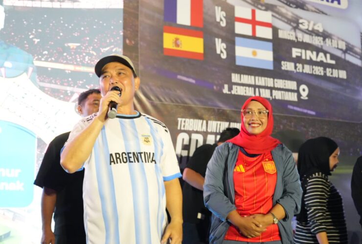 Meski Dukung Argentina, Gubernur Ria Norsan Apresiasi Gelar Juara Spanyol di Piala Dunia FIFA 2026