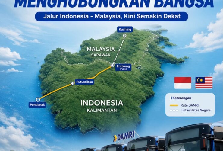 DAMRI akan Buka Jalur Baru Lintas Negara, Pontianak-Putussibau-Kuching