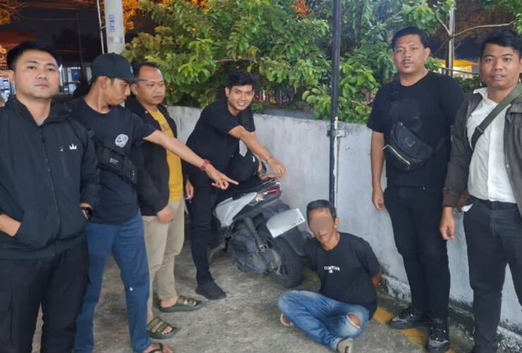 Kepergok Ketua RT Saat Beraksi, Dua Terduga Pencuri Baterai Tower Telekomunikasi Ditangkap Polisi