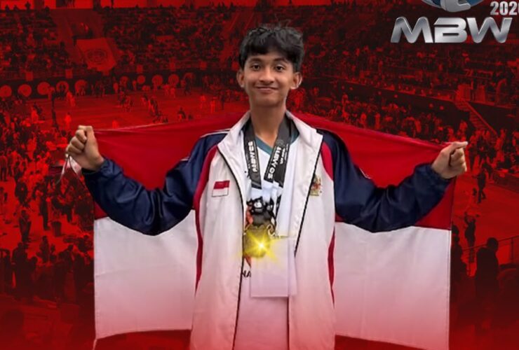 Atlet Muda Asal Pontianak Persembahkan Medali Emas untuk Indonesia di Kejuaraan Taekwondo Internasional Malaysia