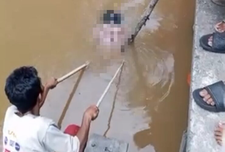 Sedang Asyik Mancing, Tiga Bocah Temukan Mayat di Sungai Jawi Pontianak