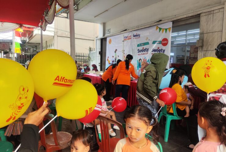 Bersama Sweety, Program ‘Alfamart Sahabat Posyandu’ Jangkau 84 Titik di Indonesia
