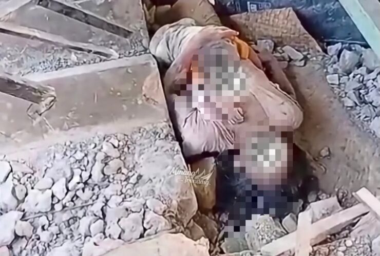 Ibu dan Dua Anaknya Meninggal Berpelukan Tertimpa Runtuhan Rumah di Manggarai Timur