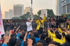 Aparat Janji Tak Bawa Senpi Saat Amankan Demo Mahasiswa di Bundaran HI