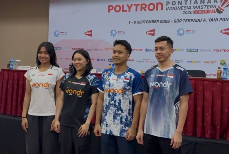 Anthony Ginting dan Rian Ardianto Siap Tanding di Polytron Pontianak Indonesia Masters 2026