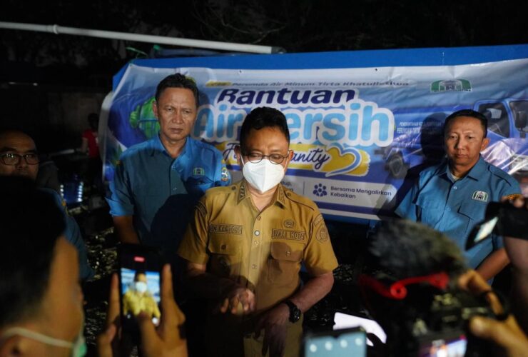 Tinjau Booster Perumnas III, Edi Kamtono Pastikan Layanan Air Bersih Maksimal