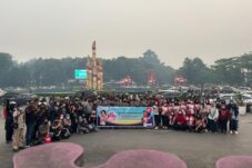 Aksi Honda Kalbar Peduli di Tengah Kabut Asap