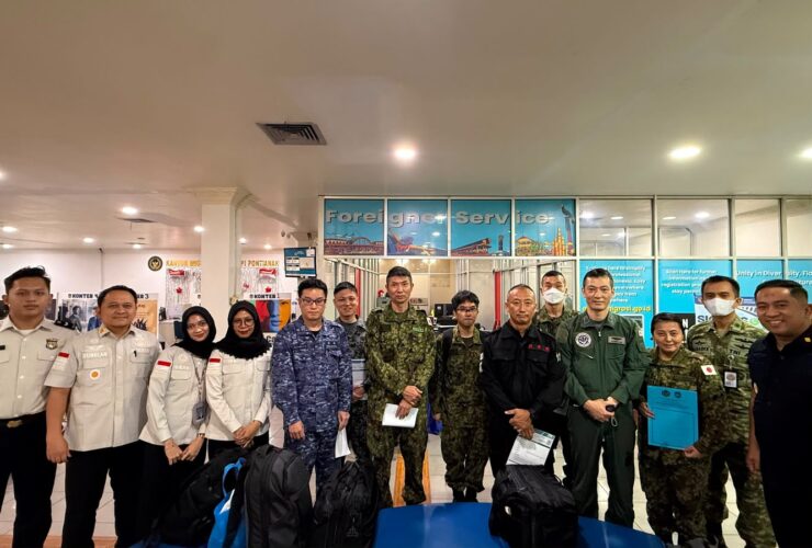 Bukan Turis Biasa, Ini Tim Japan Disaster Relief yang Diurus Khusus Imigrasi Pontianak