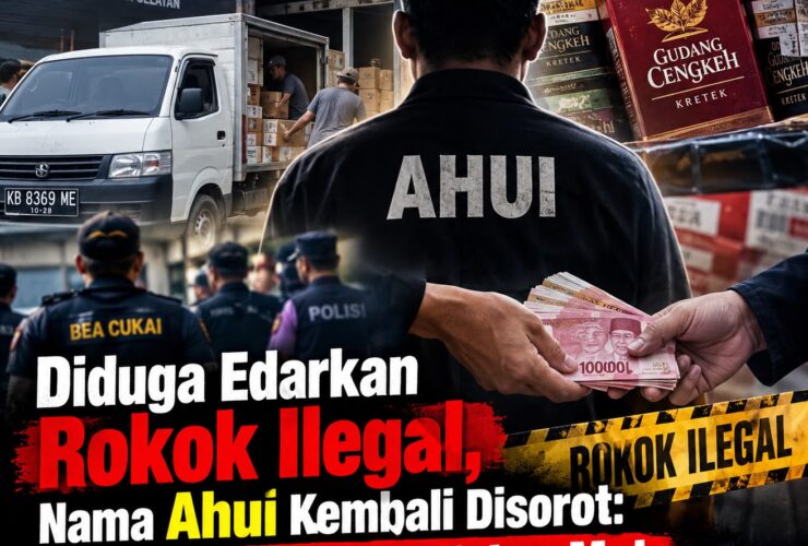 Diduga Edarkan Rokok Ilegal, Nama Ahui Kembali Disorot: APH Diminta Tak Tutup Mata