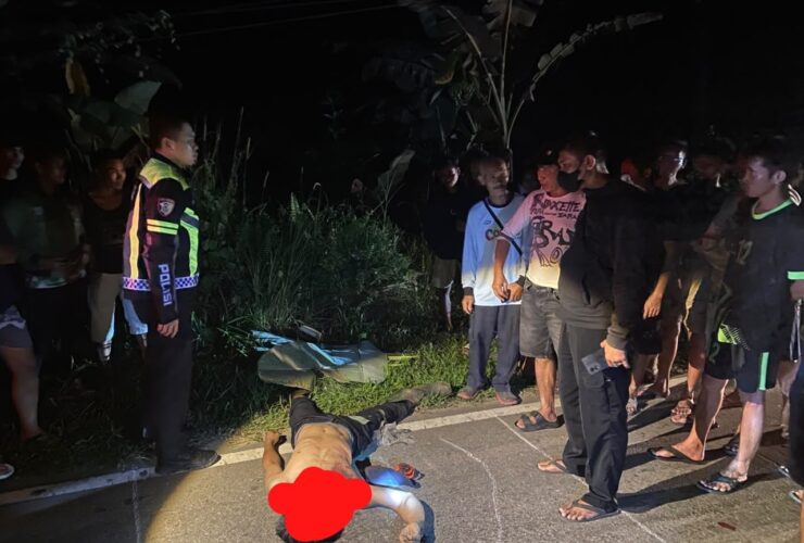 Jalan Ngabang-Jelimpo Sempat Ditutup Warga karena Kecelakaan, Kembali Dibuka Usai Mediasi