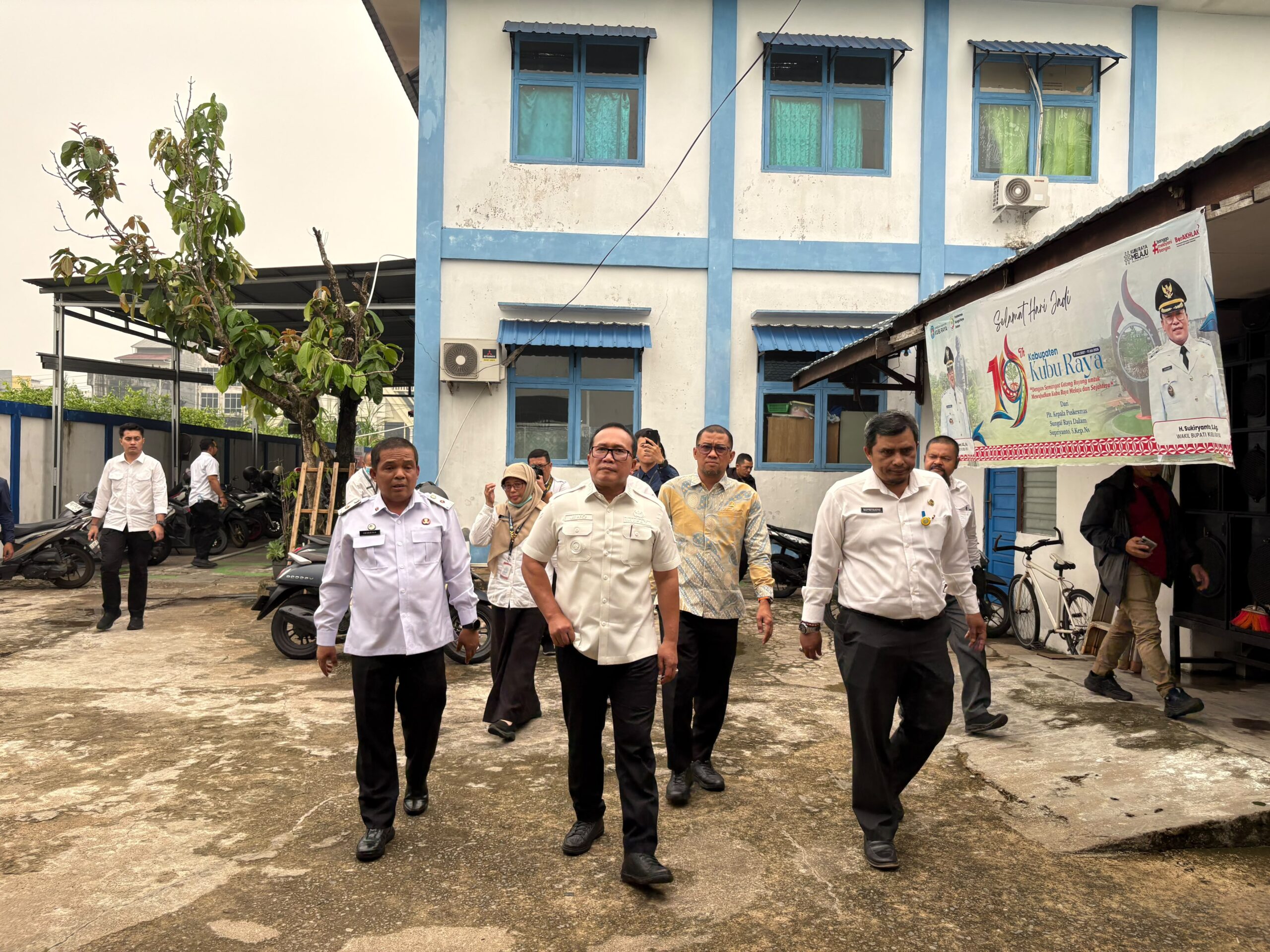 Sidak Puskesmas Serdam, Bupati Sujiwo Soroti Dana PMT untuk Ibu Hamil dan Balita Belum Terealisasi